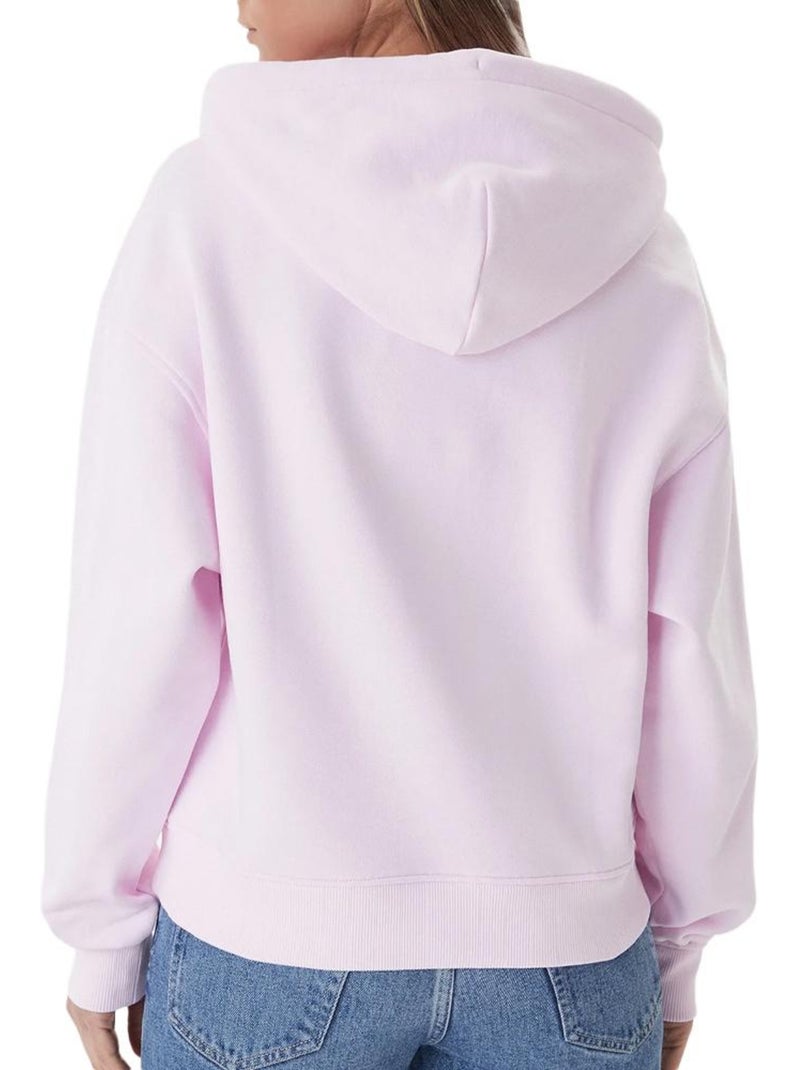 Sudadera tommy hilfiger para mujer con insignias en Rosa - Kiabi