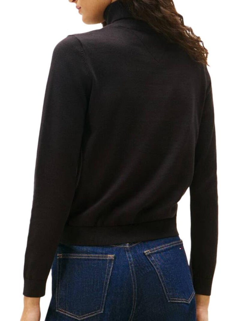 Sudadera Tommy Hilfiger para Mujer Negro - Kiabi
