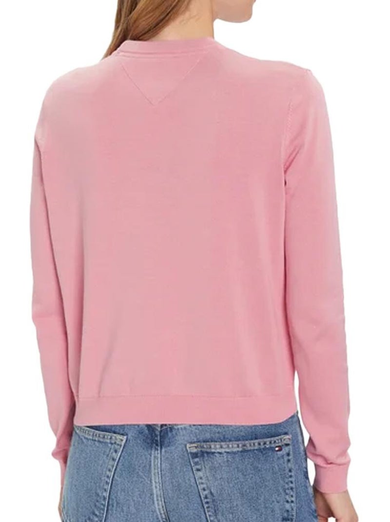 Sudadera Tommy Hilfiger para Mujer Rosa - Kiabi