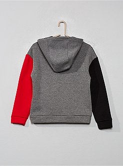 Sudadera tricolor con capucha - Kiabi