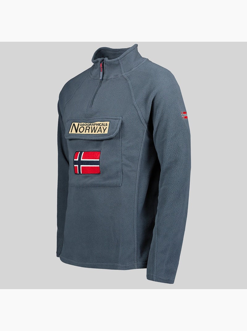 Sudadera tymclass hz – geographical norway Azul petróleo - Kiabi