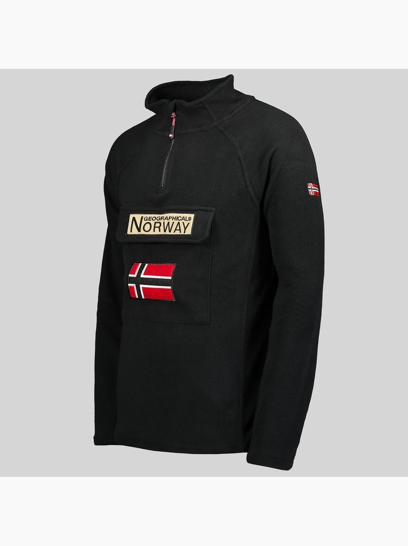 Sudadera tymclass hz – geographical norway Negro - Kiabi