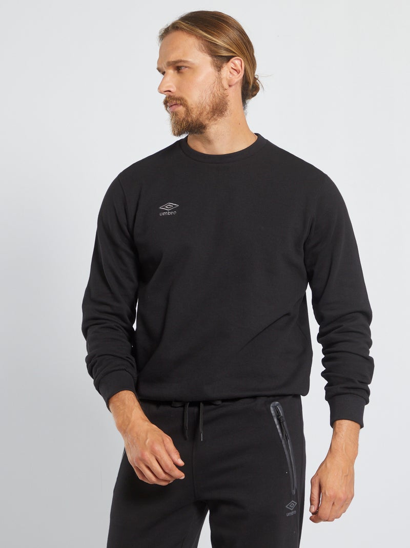 Sudadera 'Umbro' de felpa NEGRO - Kiabi