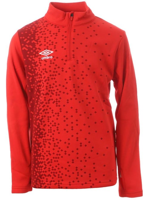 Sudadera umbro niño con media cremallera - Kiabi Sudadera umbro niño con media cremallera - Kiabi