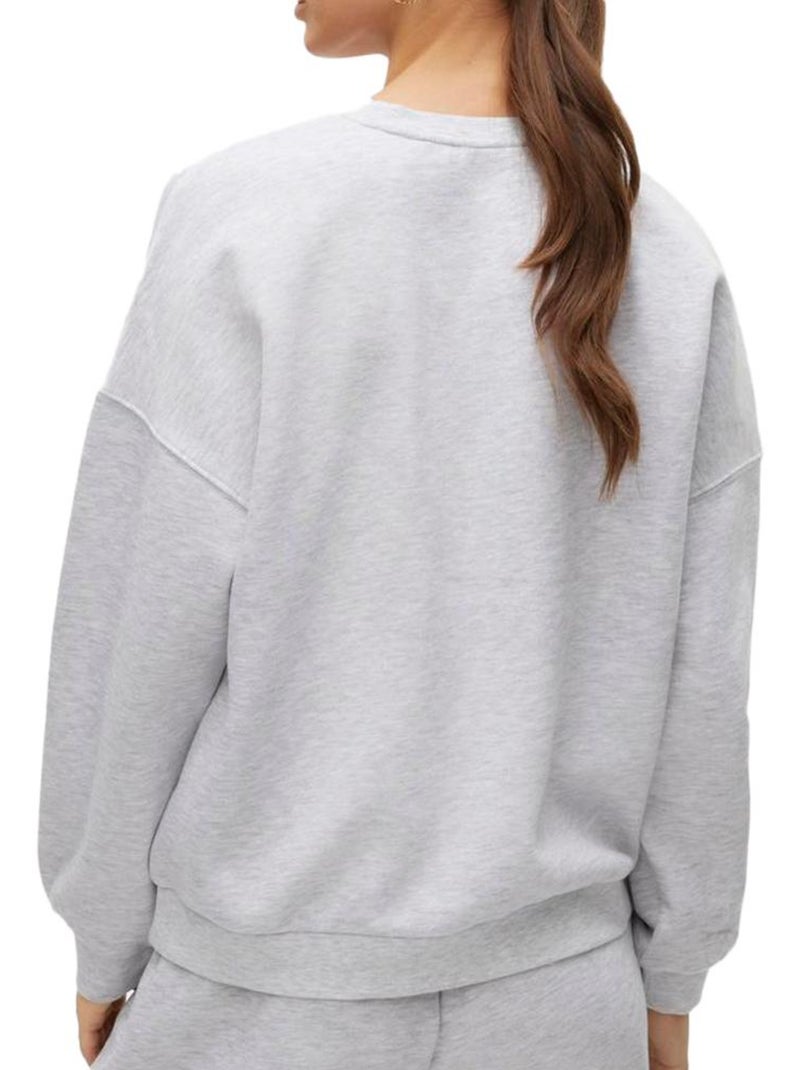 Sudadera Vero Moda para Mujer Gris plateado - Kiabi
