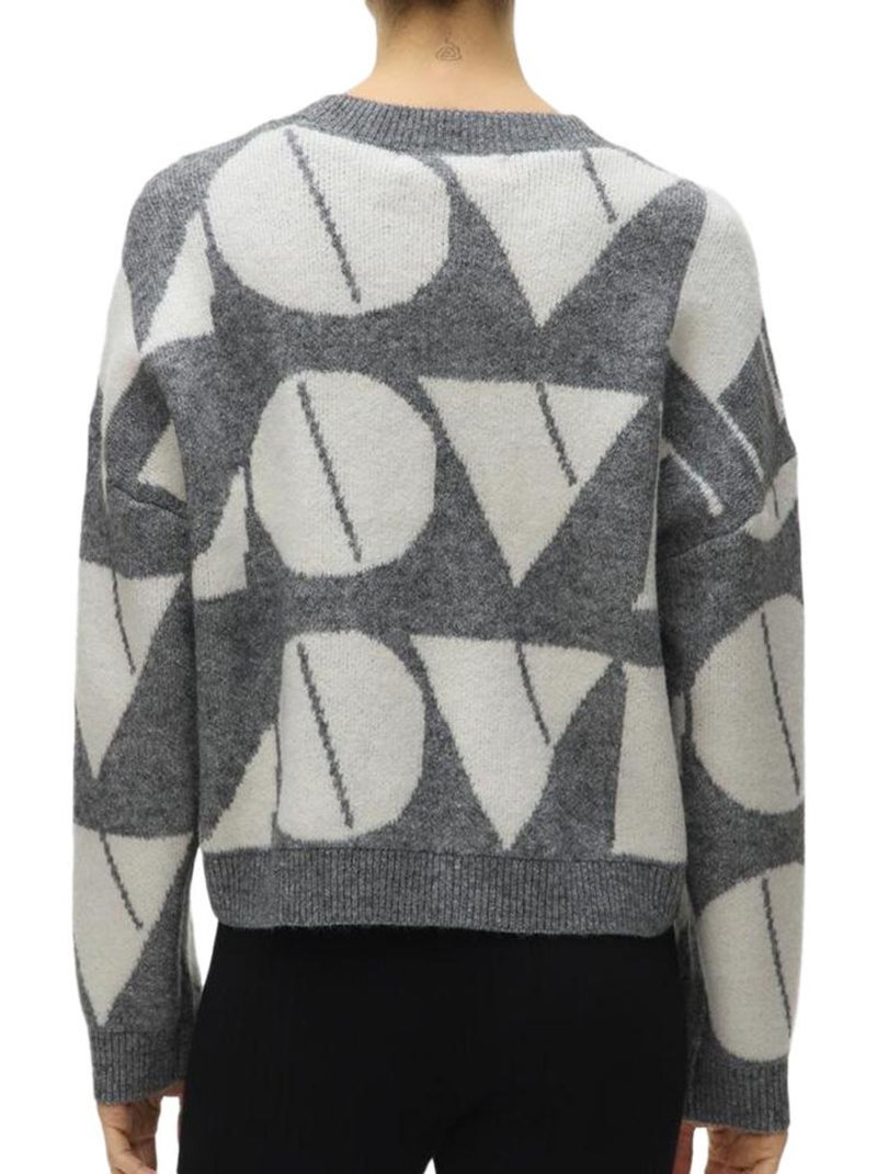Sudadera vero moda para mujer Gris plateado - Kiabi