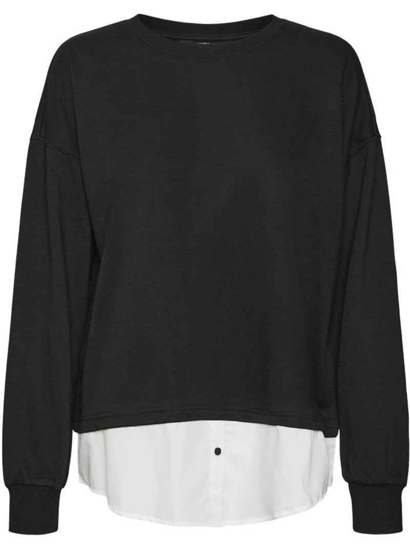 Sudadera Vero Moda para Mujer Negro - Kiabi