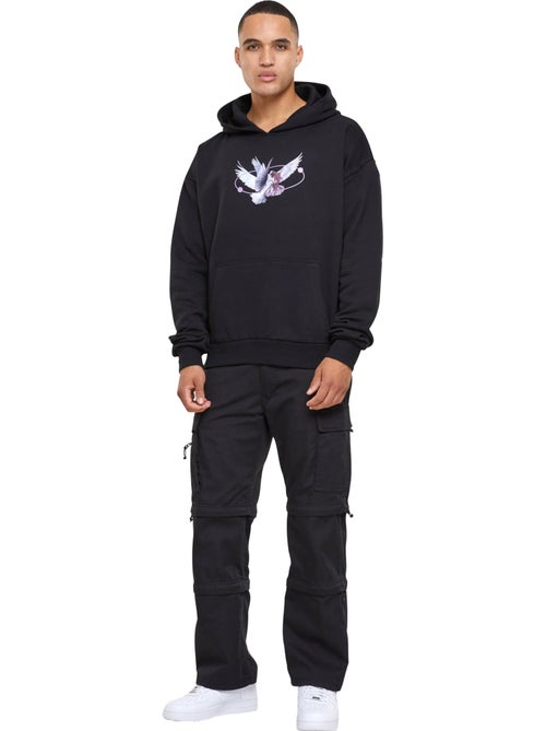 Sudadera vive la liberte diseño estampado en espalda de pesada para hombre - mister tee - Kiabi Sudadera vive la liberte diseño estampado en espalda de pesada para hombre - mister tee - Kiabi