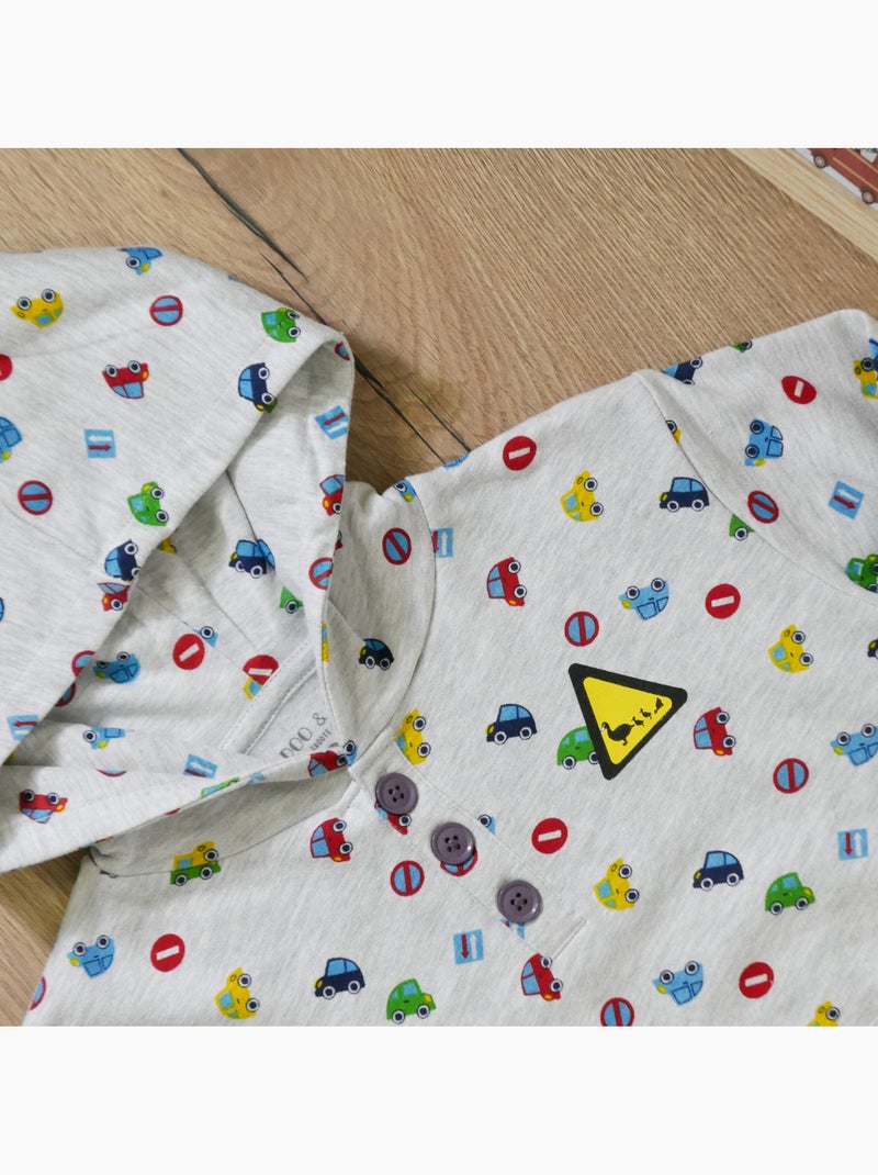 Sudadera 'VROUM VROUM' 'DOO&BO' Gris - Kiabi