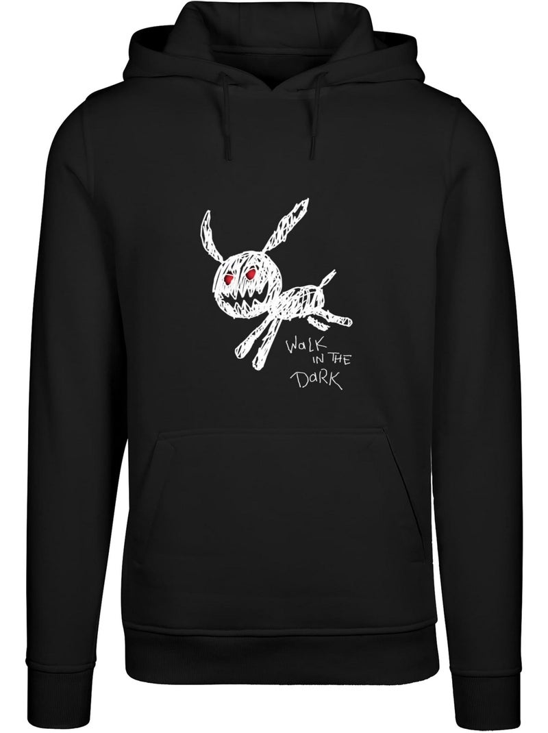 Sudadera walk in the dark para hombre - mister tee Negro - Kiabi
