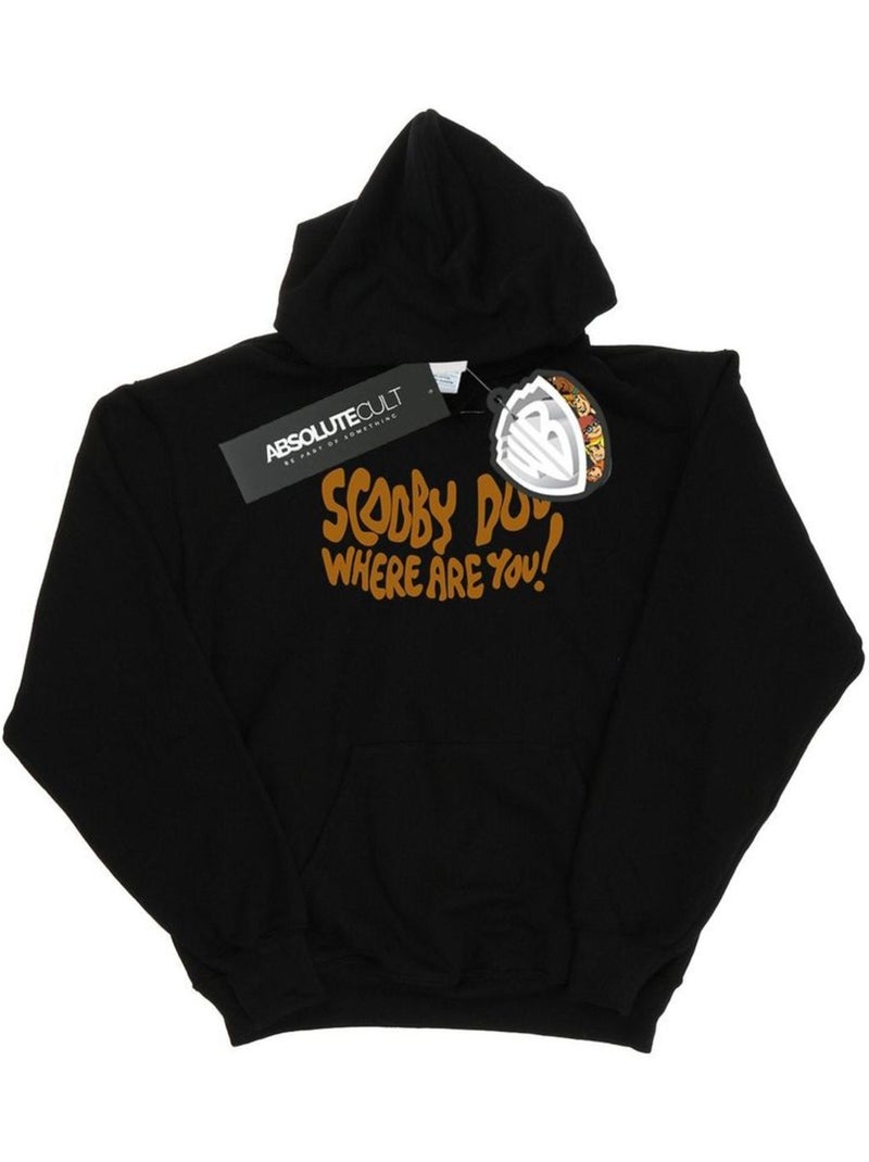 Sudadera where are you aterradora para mujer - scooby doo Negro - Kiabi
