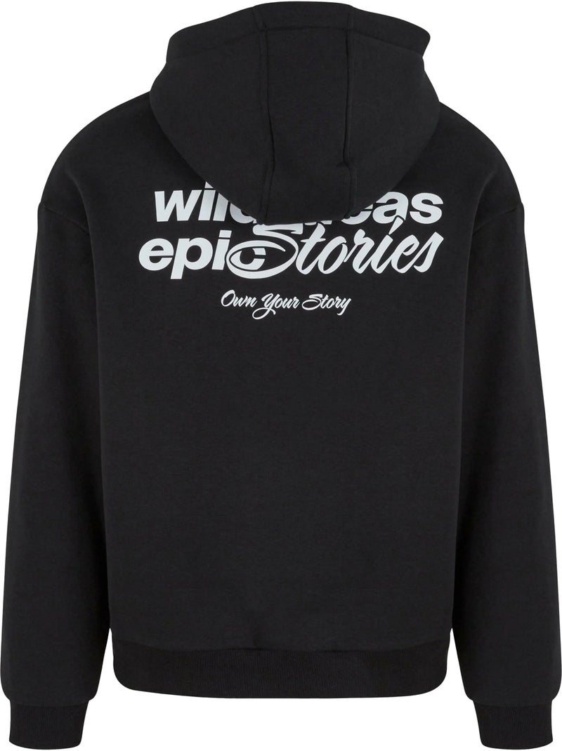 Sudadera wild stories de suave para hombre - mister tee Negro - Kiabi