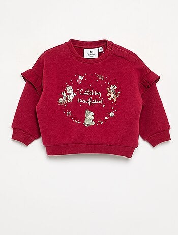 Sudadera 'Minnie' 'Disney' con volantes en los hombros