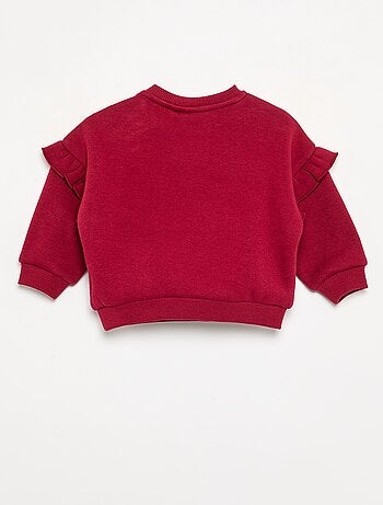 Sudadera 'Minnie' 'Disney' con volantes en los hombros