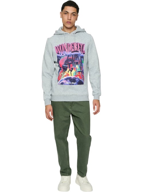 Sudadera wonderful diseño travis scott para hombre - mister tee - Kiabi