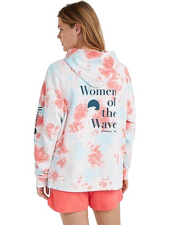 Sudadera wow diseño teñida con nudos para mujer - o´neill