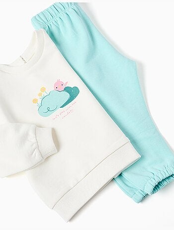 Sudadera y pantalón de algodón