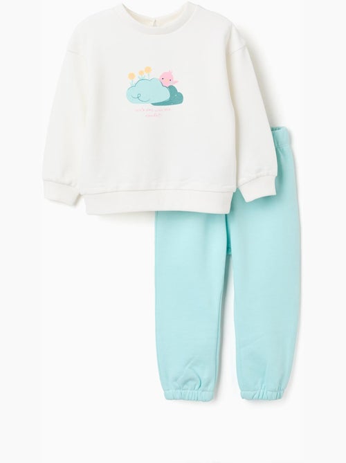 Sudadera y pantalón de algodón - Kiabi