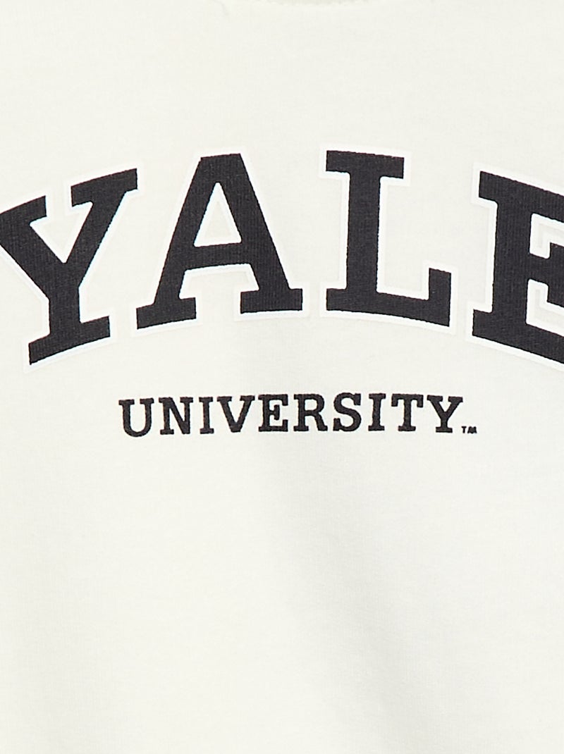 Sudadera 'Yale' de cuello redondo Gris - Kiabi