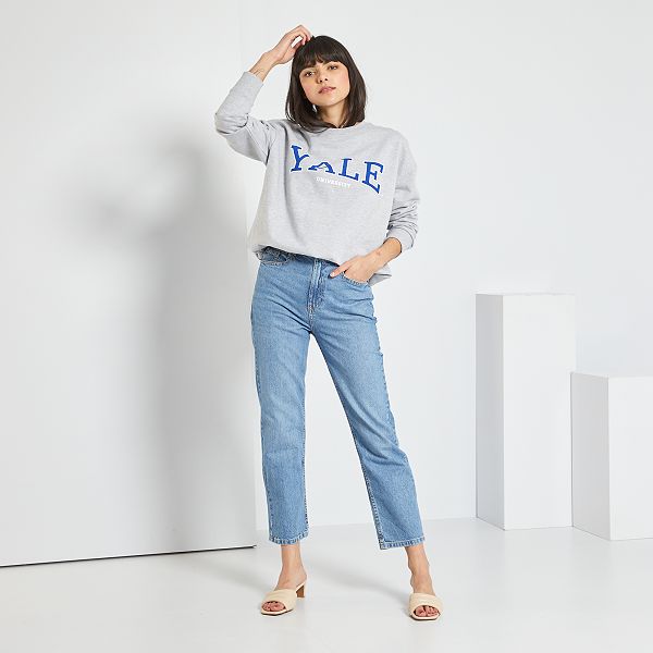 Sudadera 'Yale University' Mujer talla 34 a 48 - GRIS - Kiabi - 20,00€