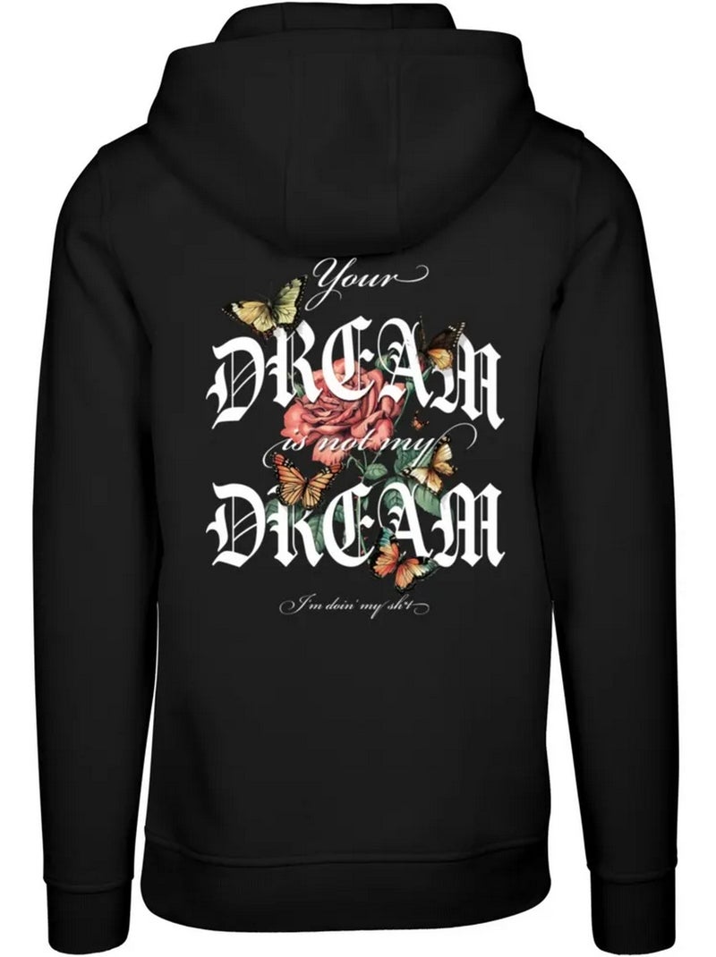 Sudadera your dream is not my dream para hombre - mister tee Negro - Kiabi
