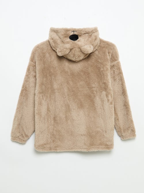 Sudaderas con capucha de punto de peluche - Kiabi Sudaderas con capucha de punto de peluche - Kiabi
