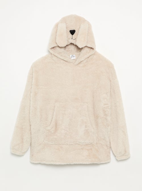Sudaderas con capucha de punto de peluche - Kiabi Sudaderas con capucha de punto de peluche - Kiabi