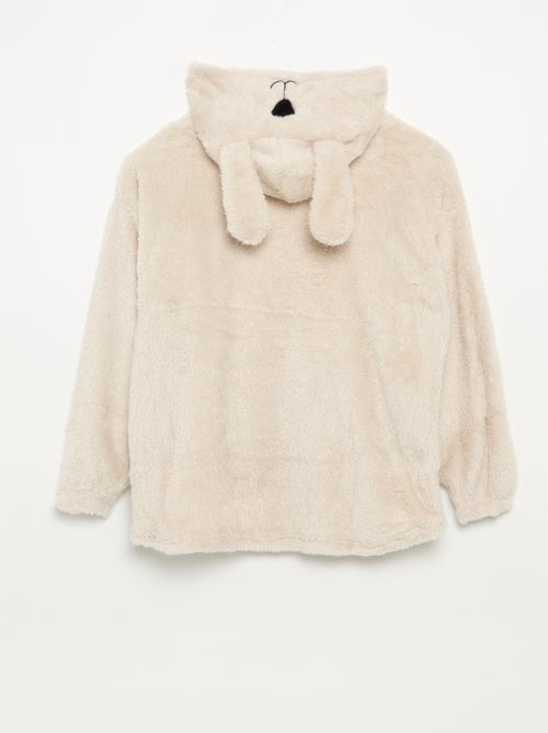 Sudaderas con capucha de punto de peluche - Kiabi Sudaderas con capucha de punto de peluche - Kiabi