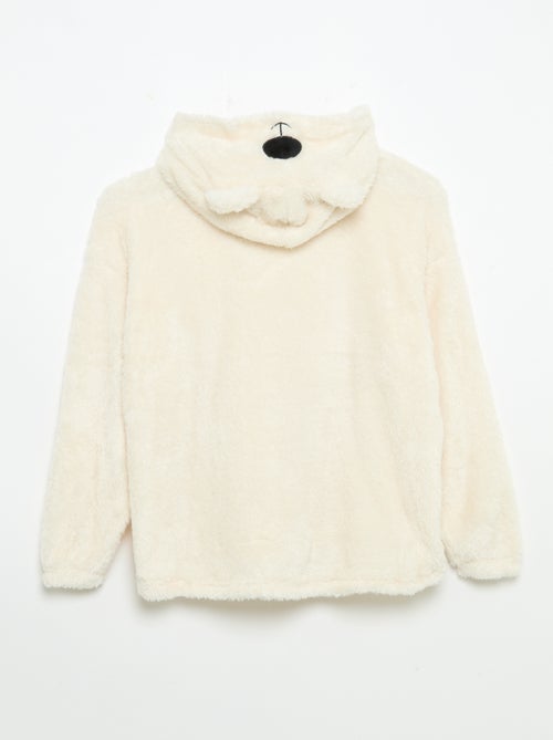 Sudaderas con capucha de punto de peluche - Kiabi