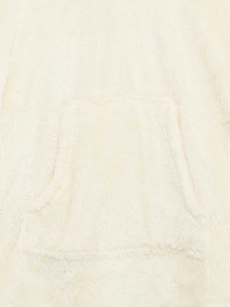 Sudaderas con capucha de punto de peluche Rosa - Kiabi