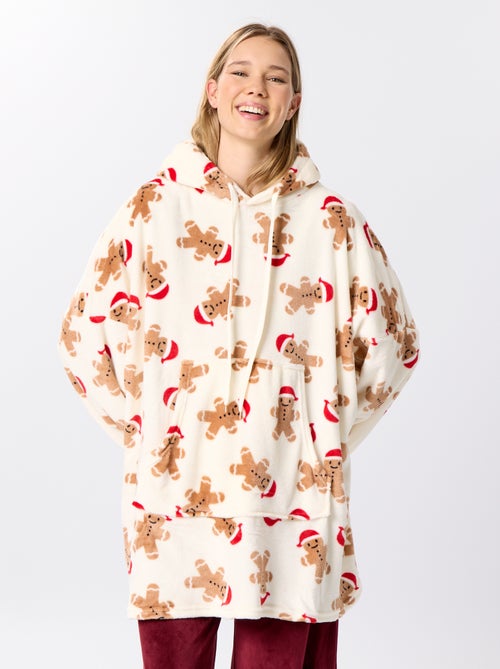 Sudaderas con capucha de tejido peluche 'Navidad' - Kiabi Sudaderas con capucha de tejido peluche 'Navidad' - Kiabi