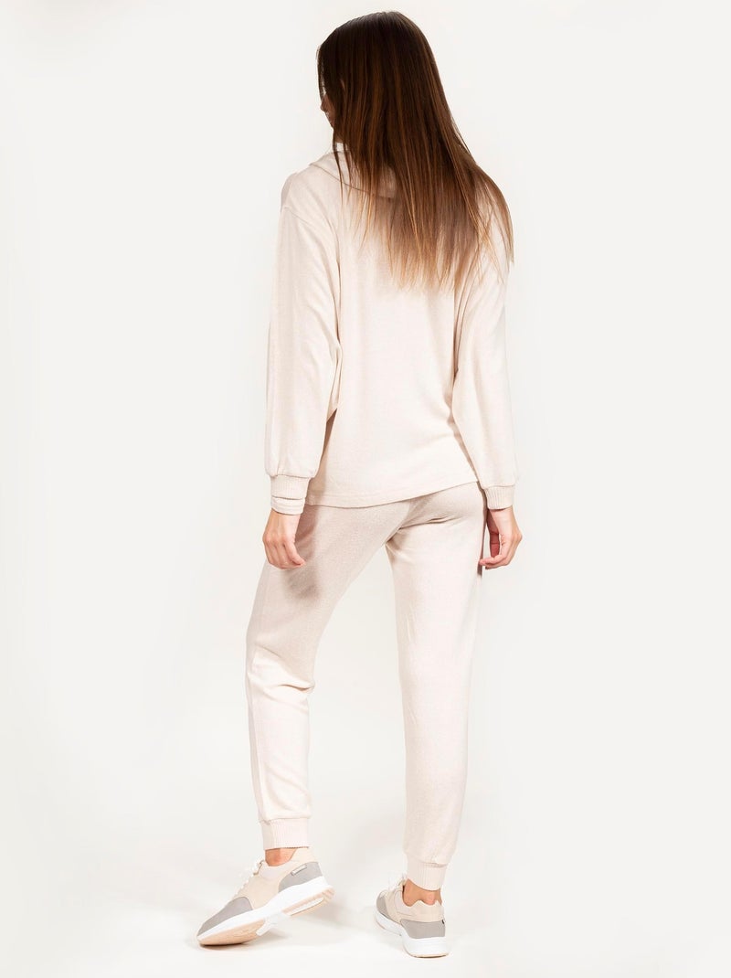 Sudaderas homewear mujer Isotoner Beige - Kiabi