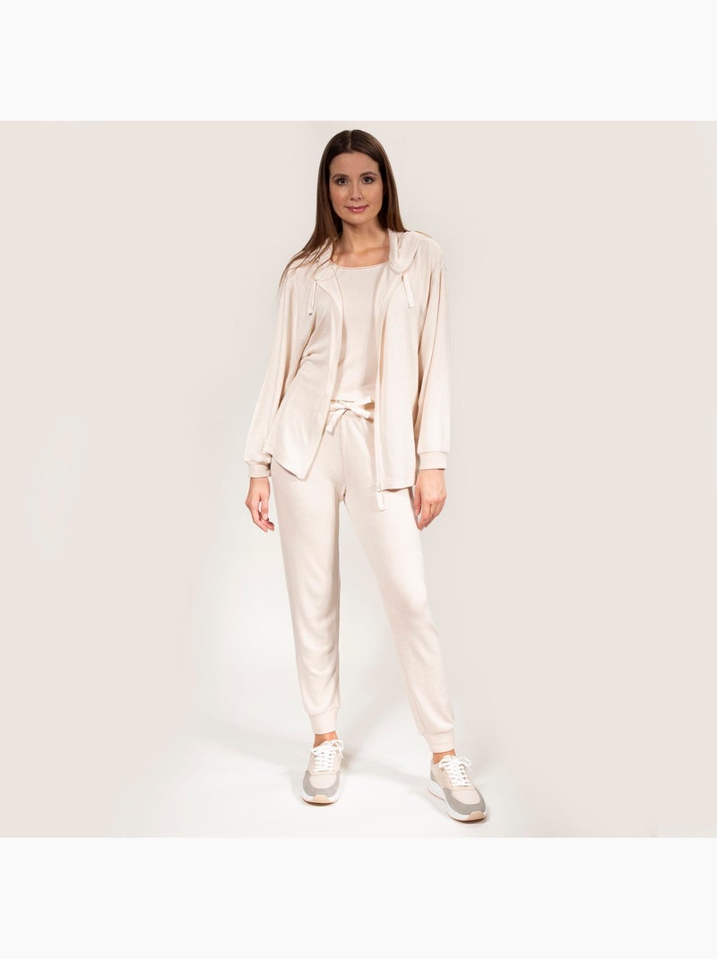Sudaderas homewear mujer Isotoner Beige - Kiabi