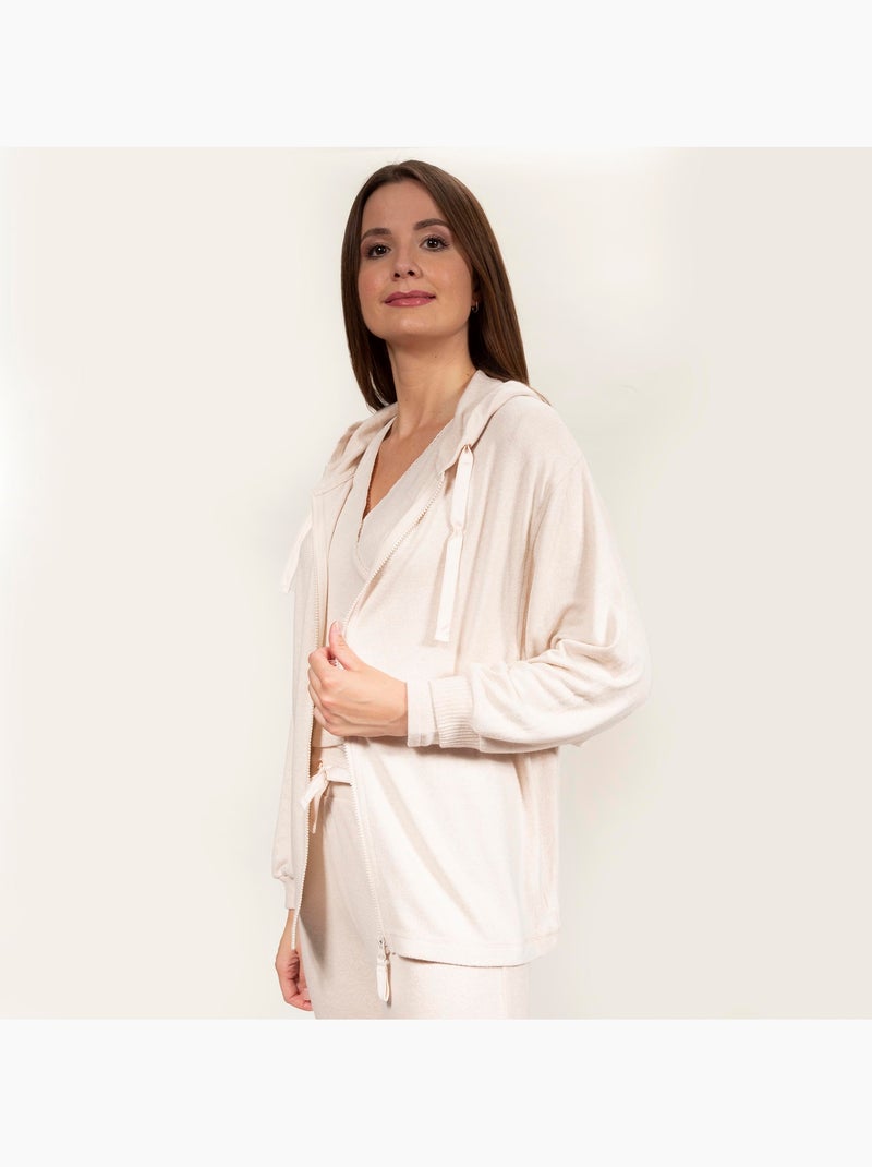 Sudaderas homewear mujer Isotoner Beige - Kiabi