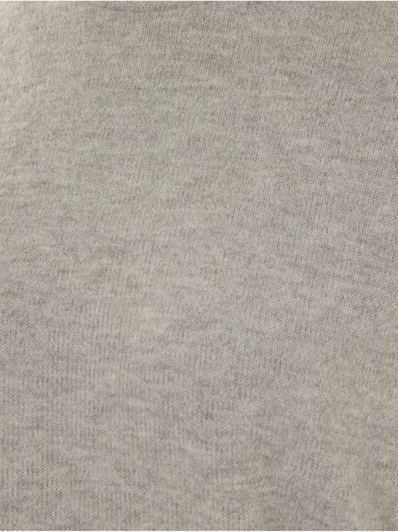 Suéter básico de corte relajado Gris - Kiabi