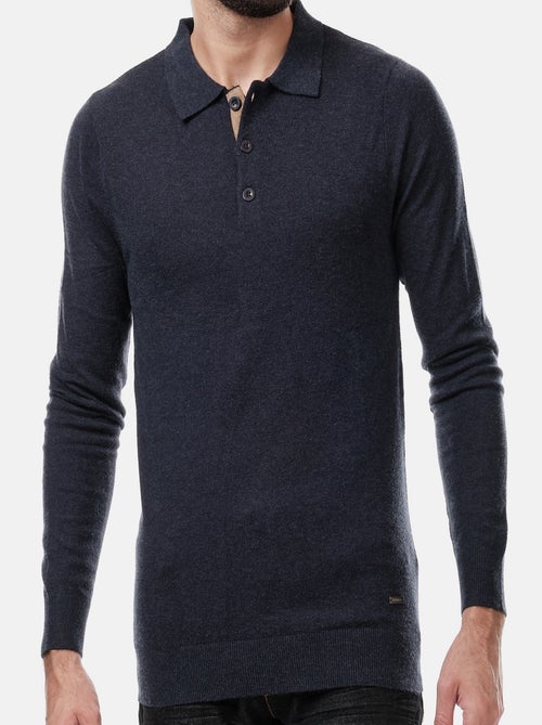 Suéter con cuello polo - Kiabi