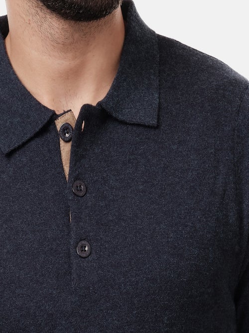 Suéter con cuello polo - Kiabi