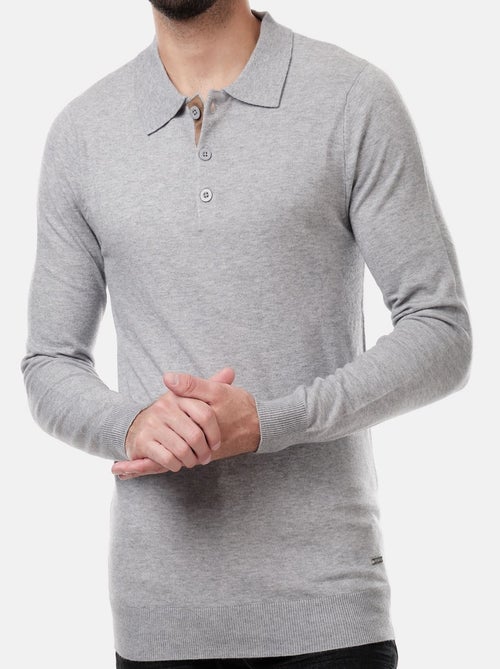 Suéter con cuello polo - Kiabi