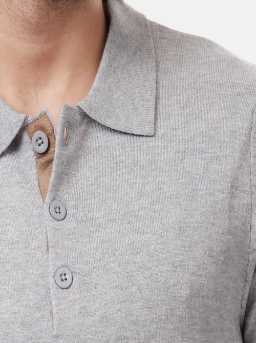 Suéter con cuello polo - Kiabi