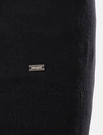 Suéter con cuello polo