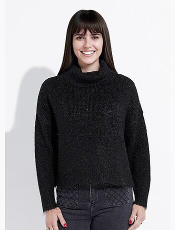 Suéter de cuello alto de punto grueso - AFIBEL
