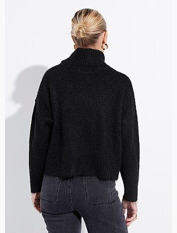Suéter de cuello alto de punto grueso - AFIBEL
