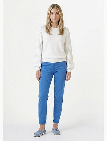 Suéter de punto con mangas elegantes - Afibel