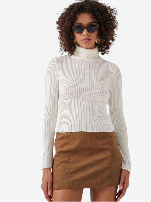 Suéter de punto de cuello alto bdart - Kiabi Suéter de punto de cuello alto bdart - Kiabi