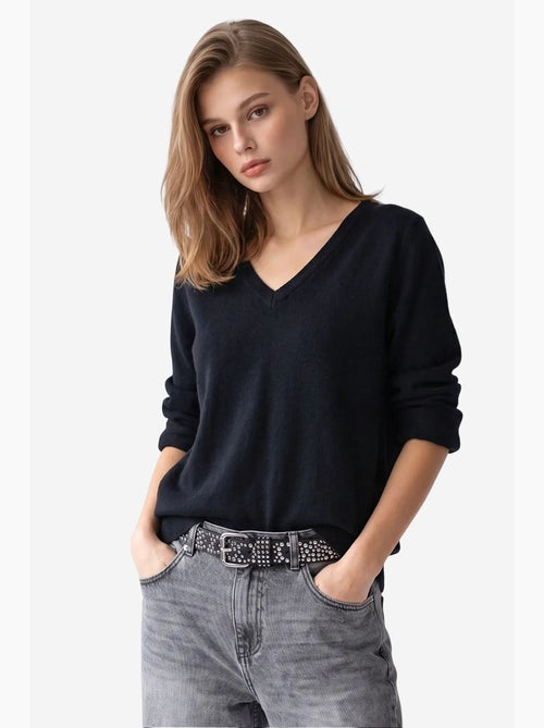 Suéter de punto para mujer mixray - Kiabi Suéter de punto para mujer mixray - Kiabi