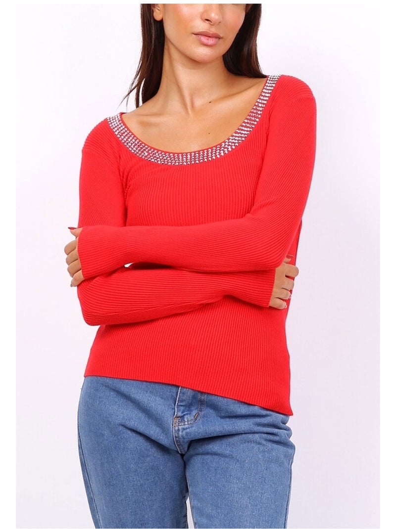 sueter Kebello Rojo - Kiabi