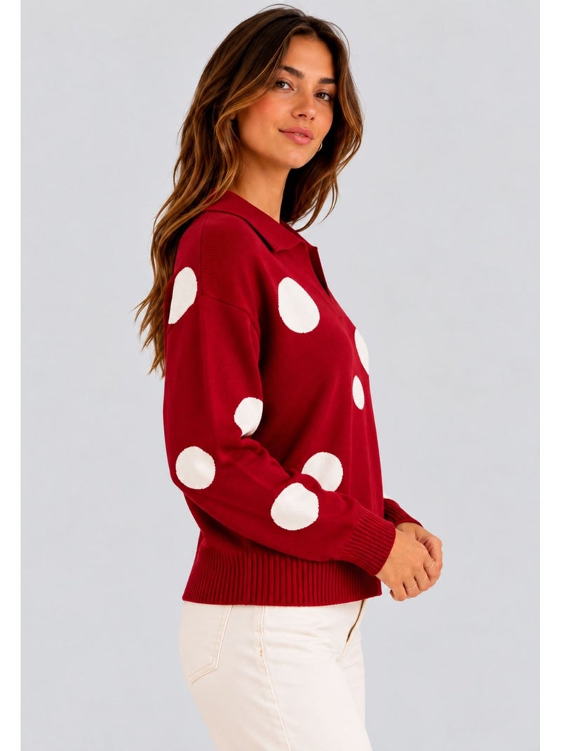 Sueter kebello Rojo - Kiabi