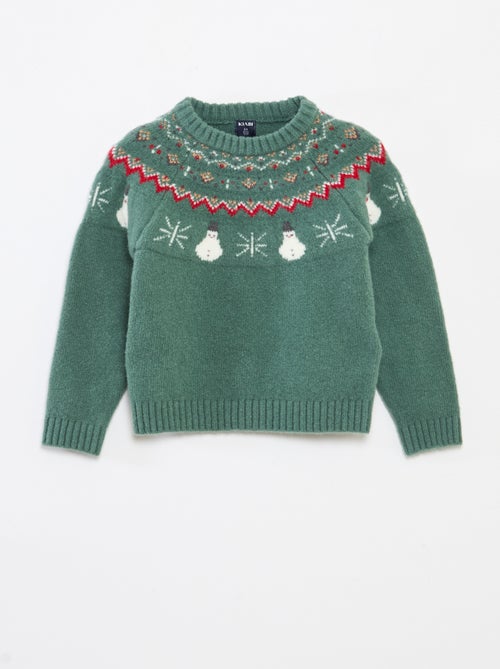 Suéter Navideño Suave Animado Fantasía - Kiabi