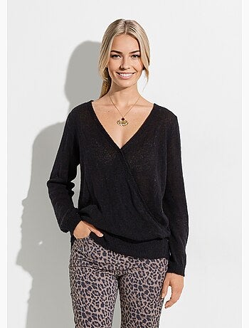 Suéter suave y envolvente con alpaca y mohair - Afibel