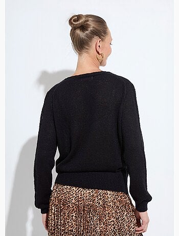 Suéter suave y envolvente con alpaca y mohair - Afibel